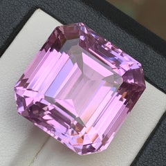 Vivid Purple Kunzite 61.73 Carat Natural Loose Gemstone Rare Collector’s Piece