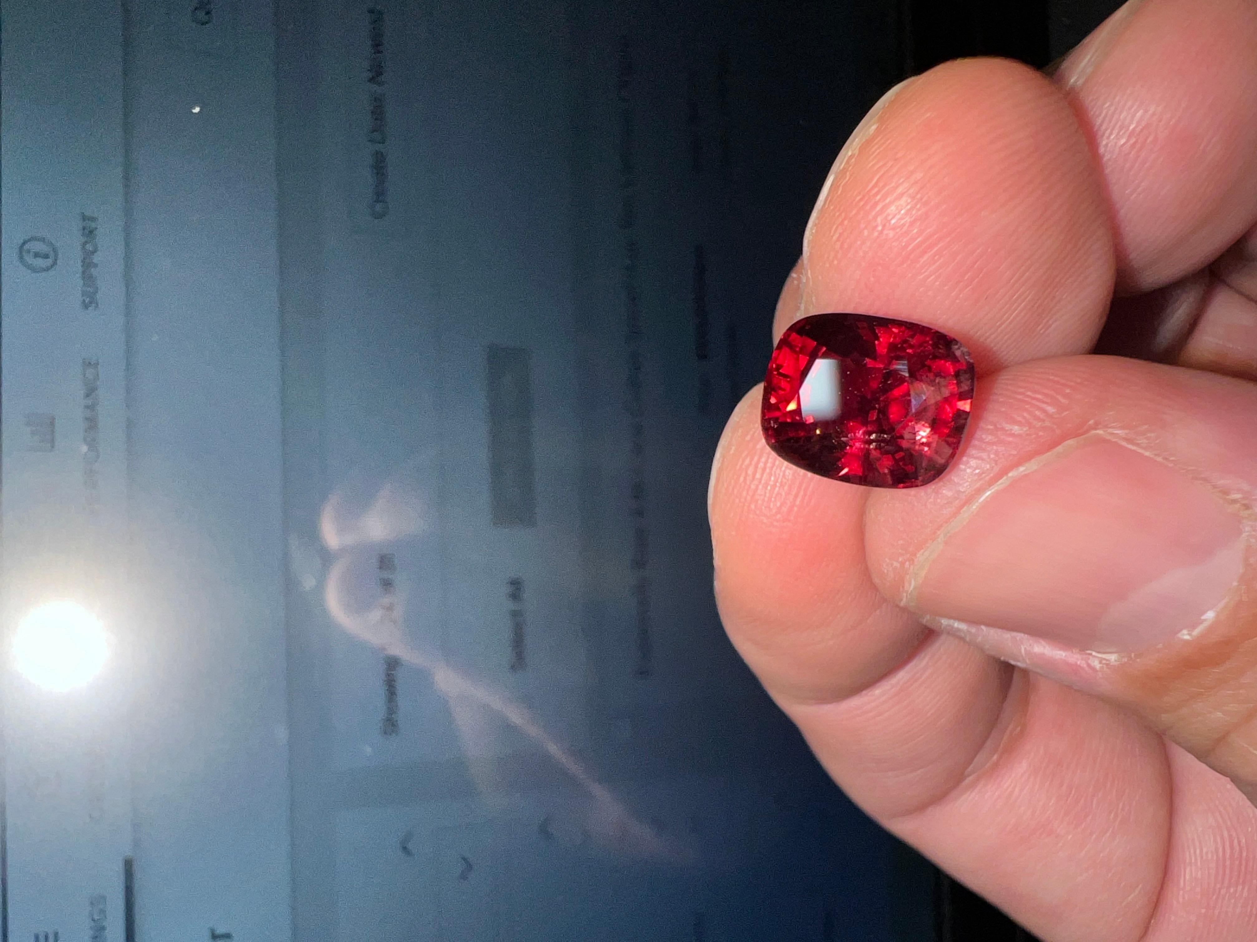 red spinel price per carat