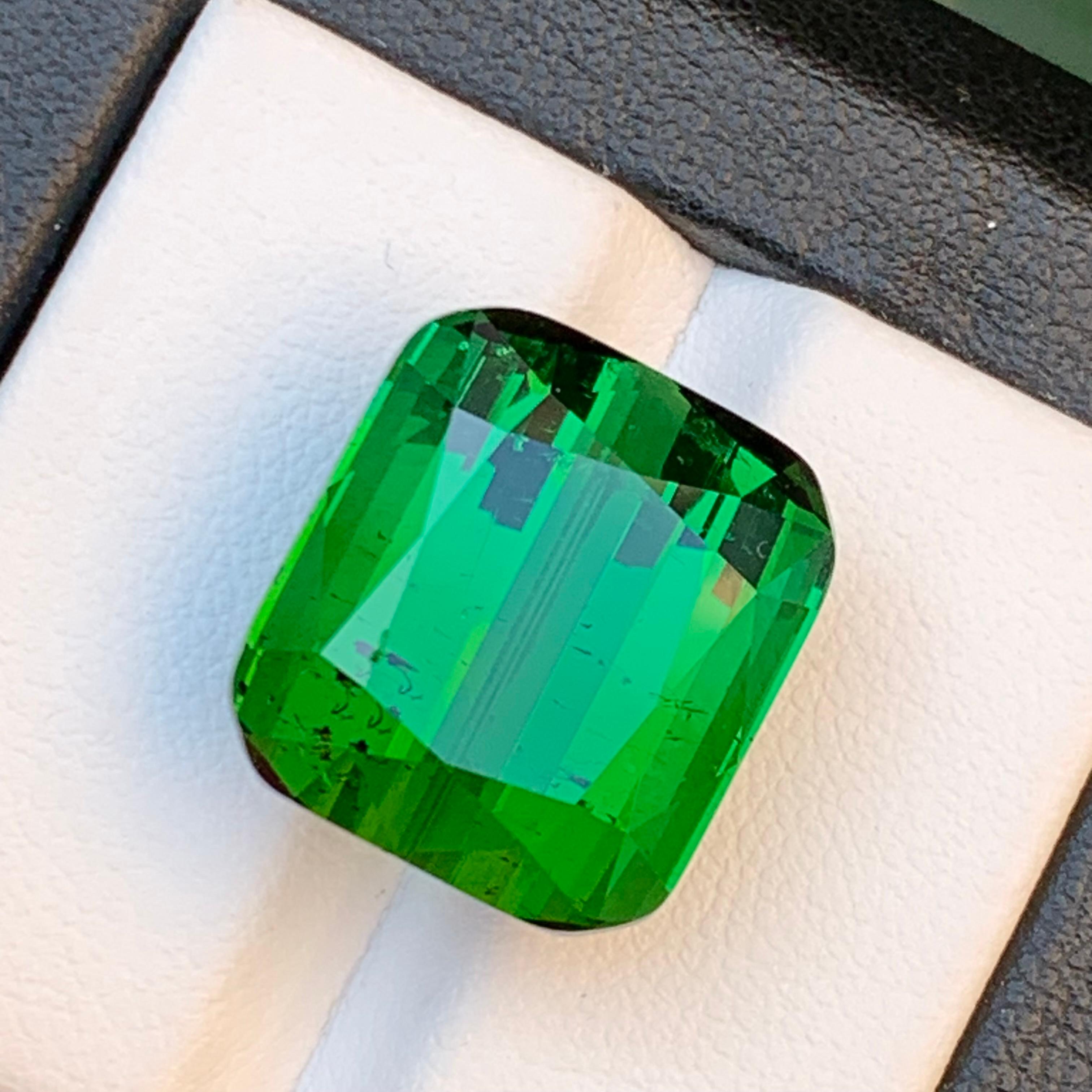 Pendentif en tourmaline naturelle verte riche 26,40 carats Neuf - En vente à Peshawar, PK