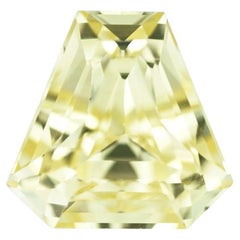 Vivid Yellow Ceylon Sapphire 1.78 ct Unique Fancy Cut  Natural Unheated