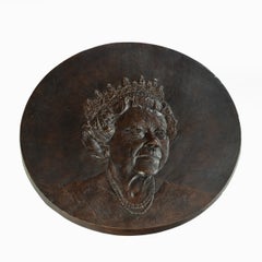 Vivien Mallock: Queen Elizabeth II’s Diamond Jubilee Portrait Roundel, 2012