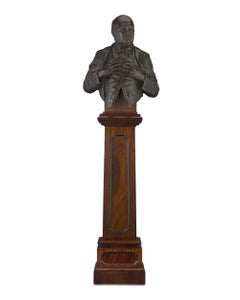 Sir Winston Churchill Bust By Vivien Mallock