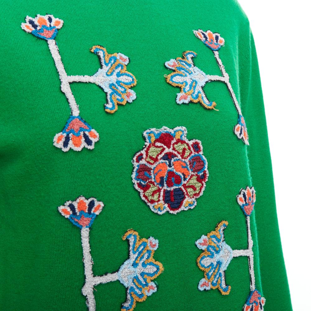 VIVIENNE TAM green merino wool cashmere oriental patch sweater M
Reference: WECN/A00036
Brand: Vivienne Tam
Material: Merino Wool, Cashmere
Color: Green, Multicolour
Pattern: Oriental
Closure: Pullover
Extra Details: Colorful ribs.
Made in: