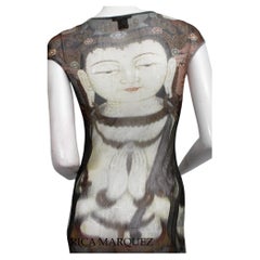 VIVIENNE TAM, "Kuan Yin" Mesh, Budda Dress, MET MUSEUM, Spring/Summer 1997