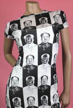 Vivienne Tam Mao Pop Art Maxi Dress, S / S 1995