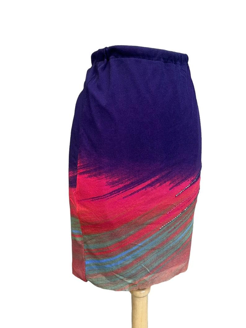 Vivienne Tam Mesh Skirt, Circa 1990s In Excellent Condition For Sale In Brooklyn, NY