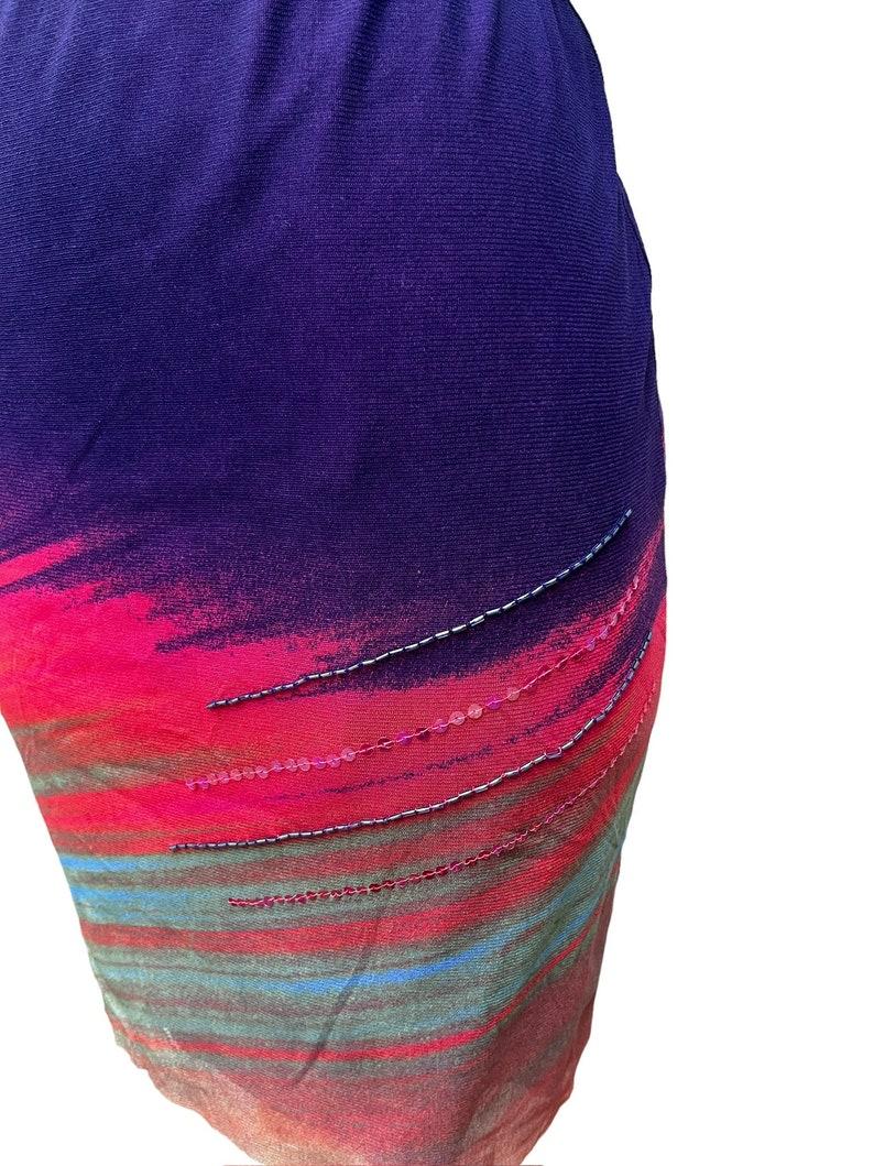 Vivienne Tam Mesh Skirt, Circa 1990s For Sale 3