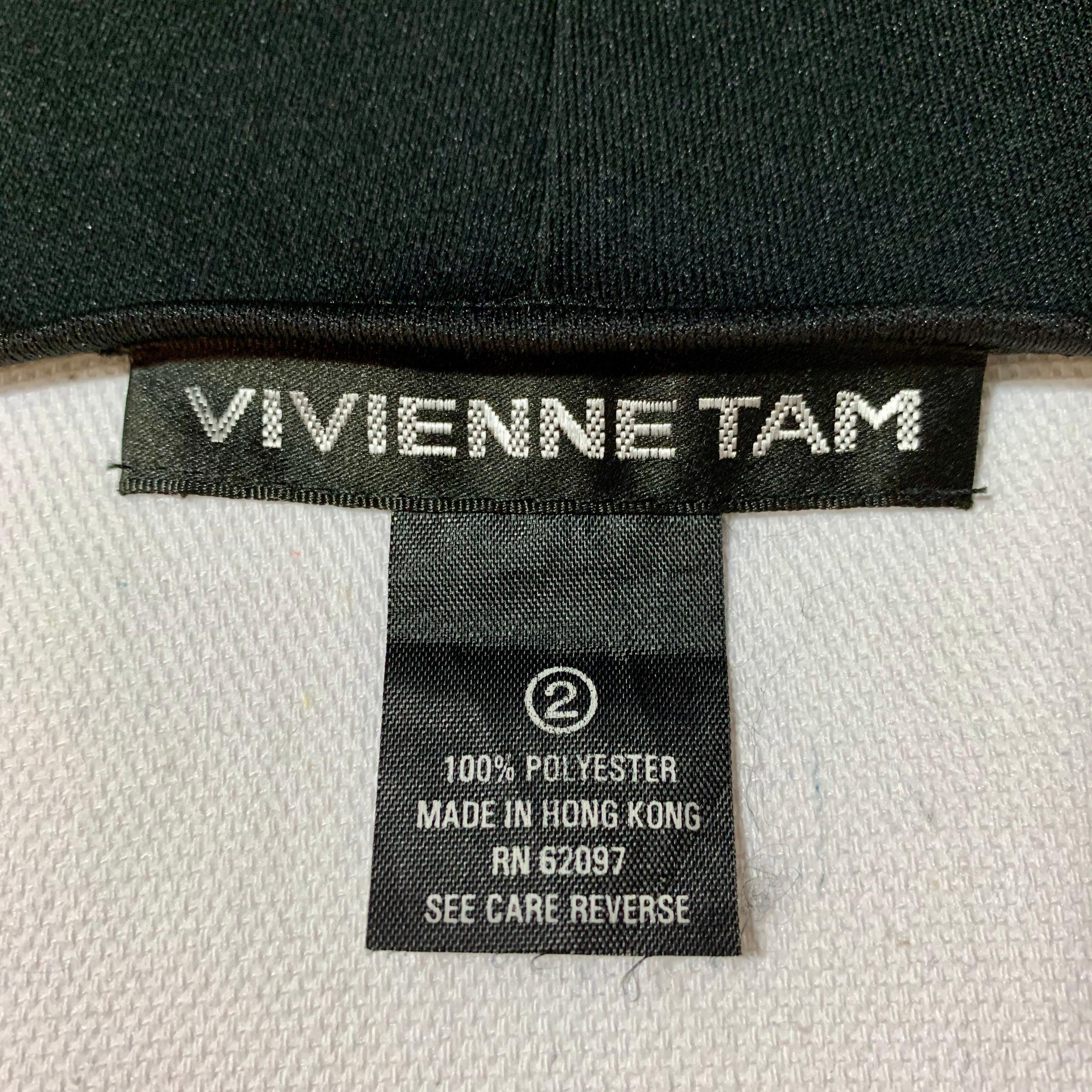 Style international Robe vintage Vivienne Tam à imprimé floral noir et blanc avec slip 1990 en vente