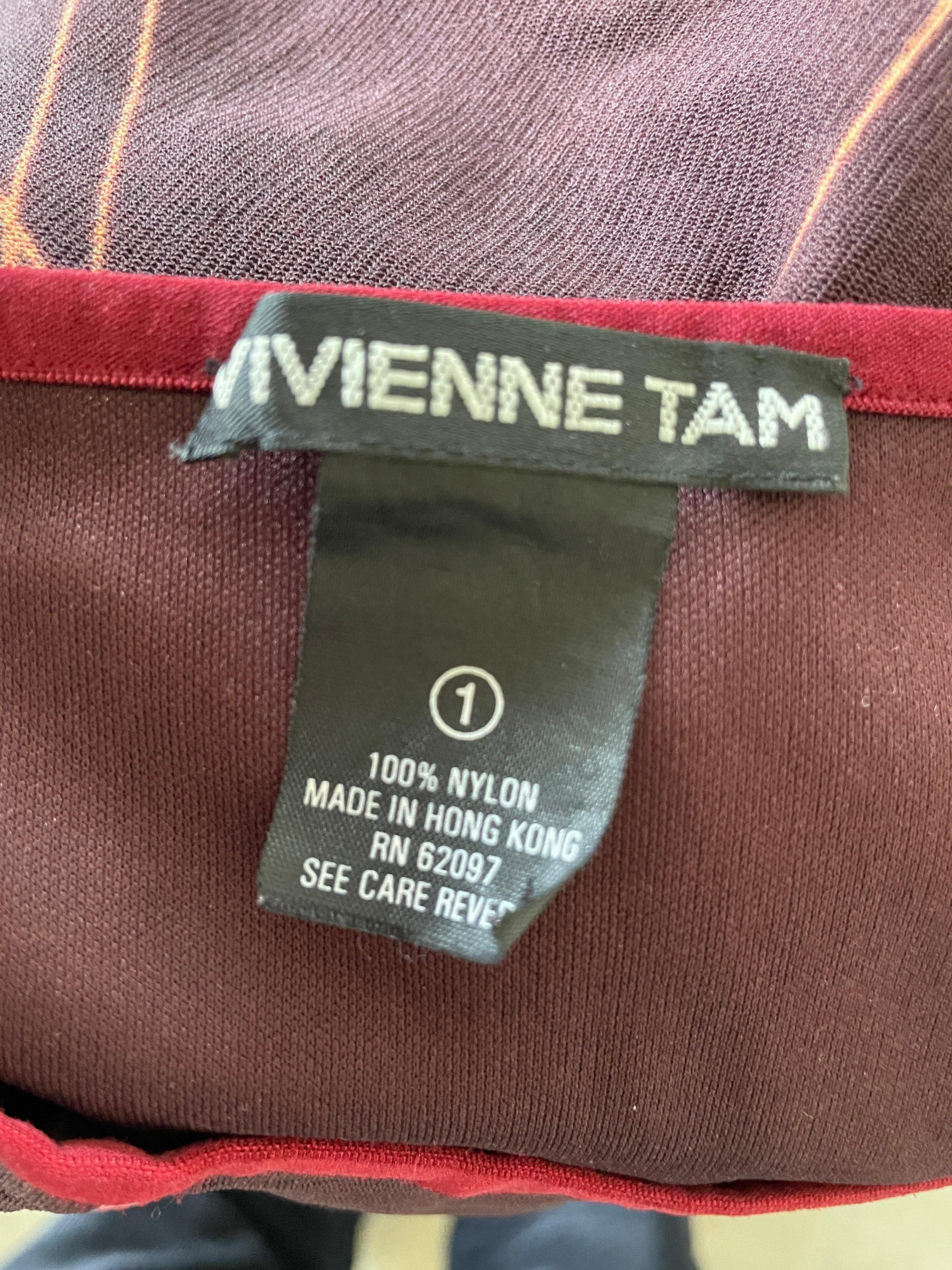 Vivienne Tam Vintage Mesh Buddha Skirt For Sale 1