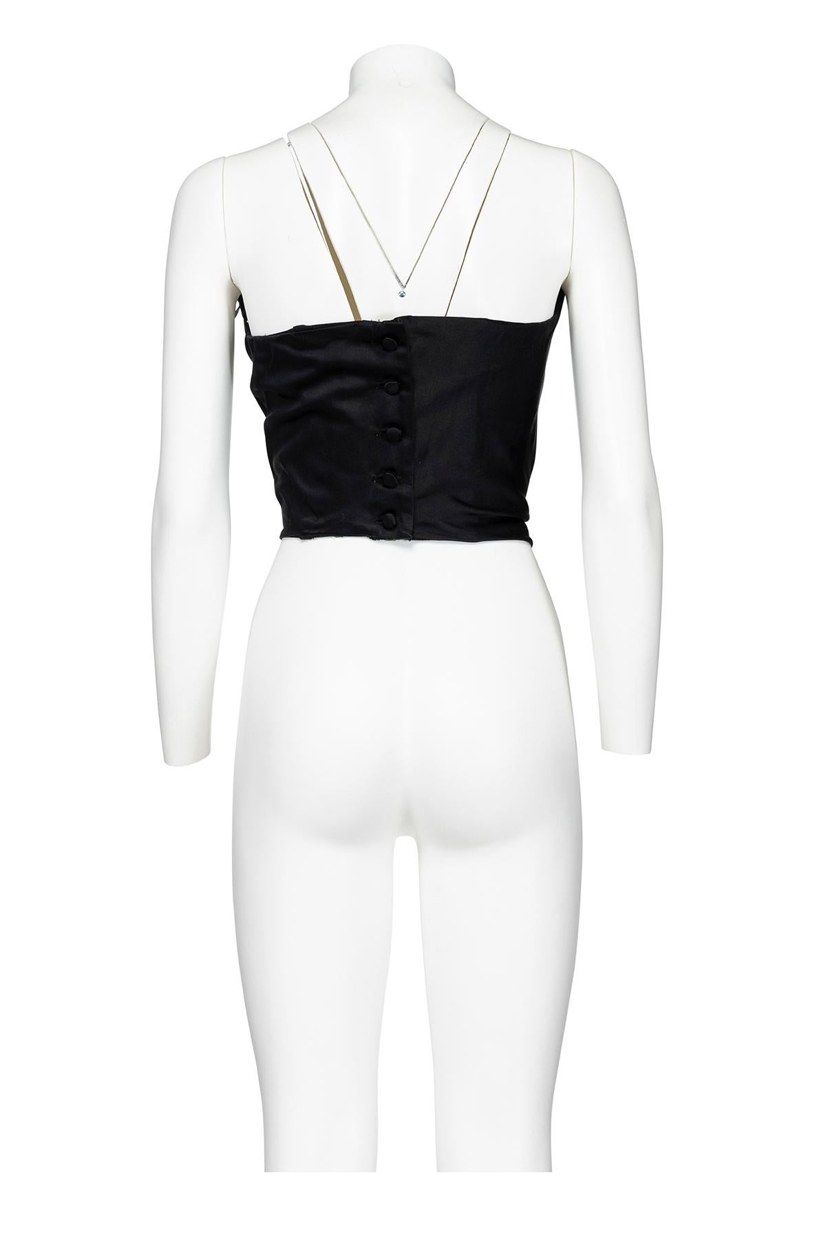 Gray VIVIENNE WESTWOOD 00's Iconic Draped Satin Corset For Sale