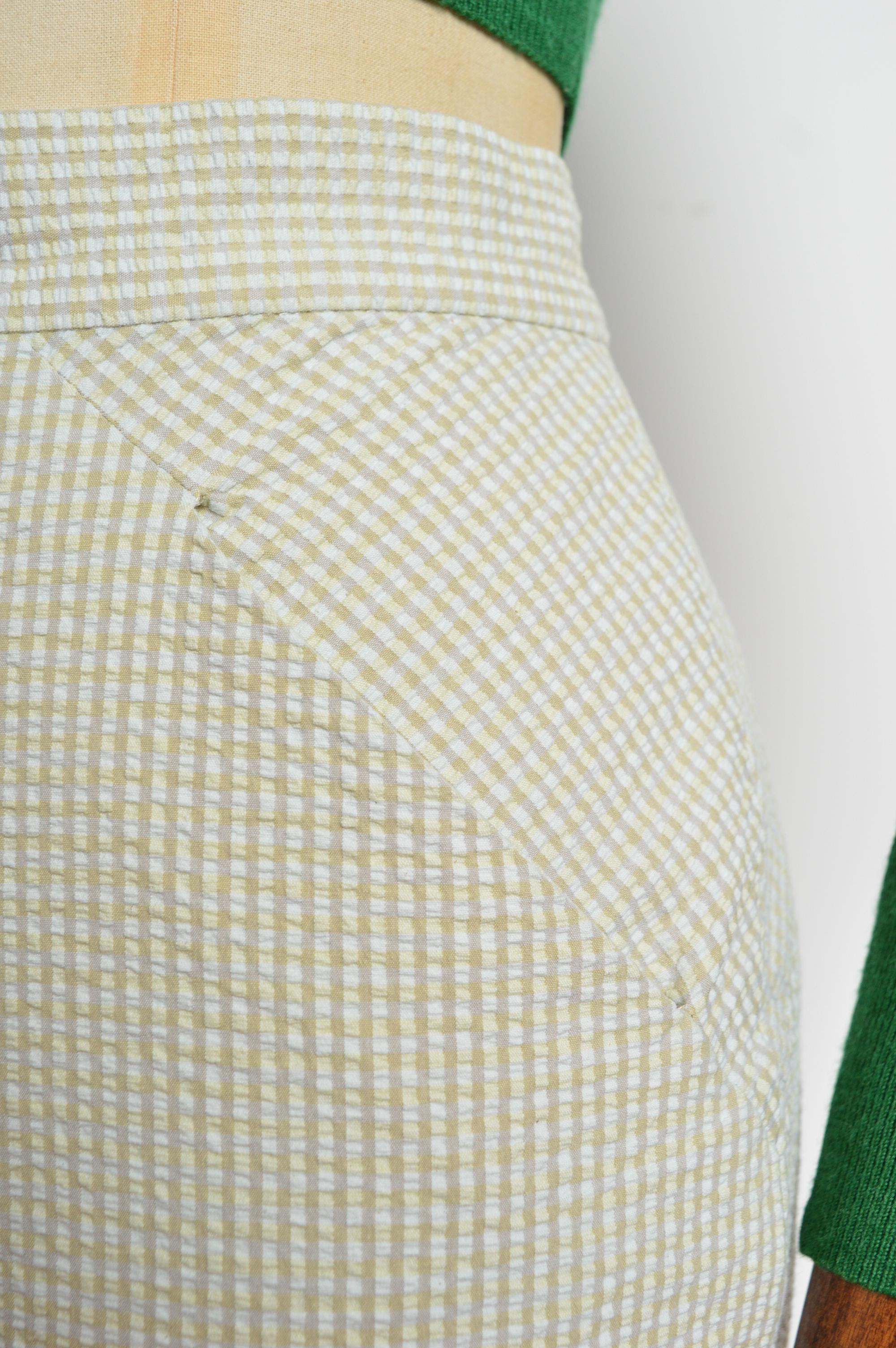 Vivienne Westwood Pantalones capri de talle alto de los años 90 para empujar los pedales / chupa seer en venta 8