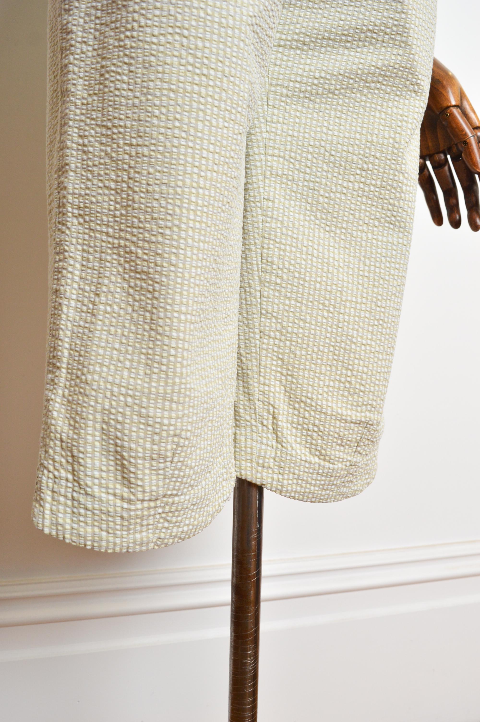 Vivienne Westwood Pantalones capri de talle alto de los años 90 para empujar los pedales / chupa seer en venta 2