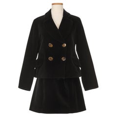 Vivienne Westwood tailleur jupe en velours des années 1990