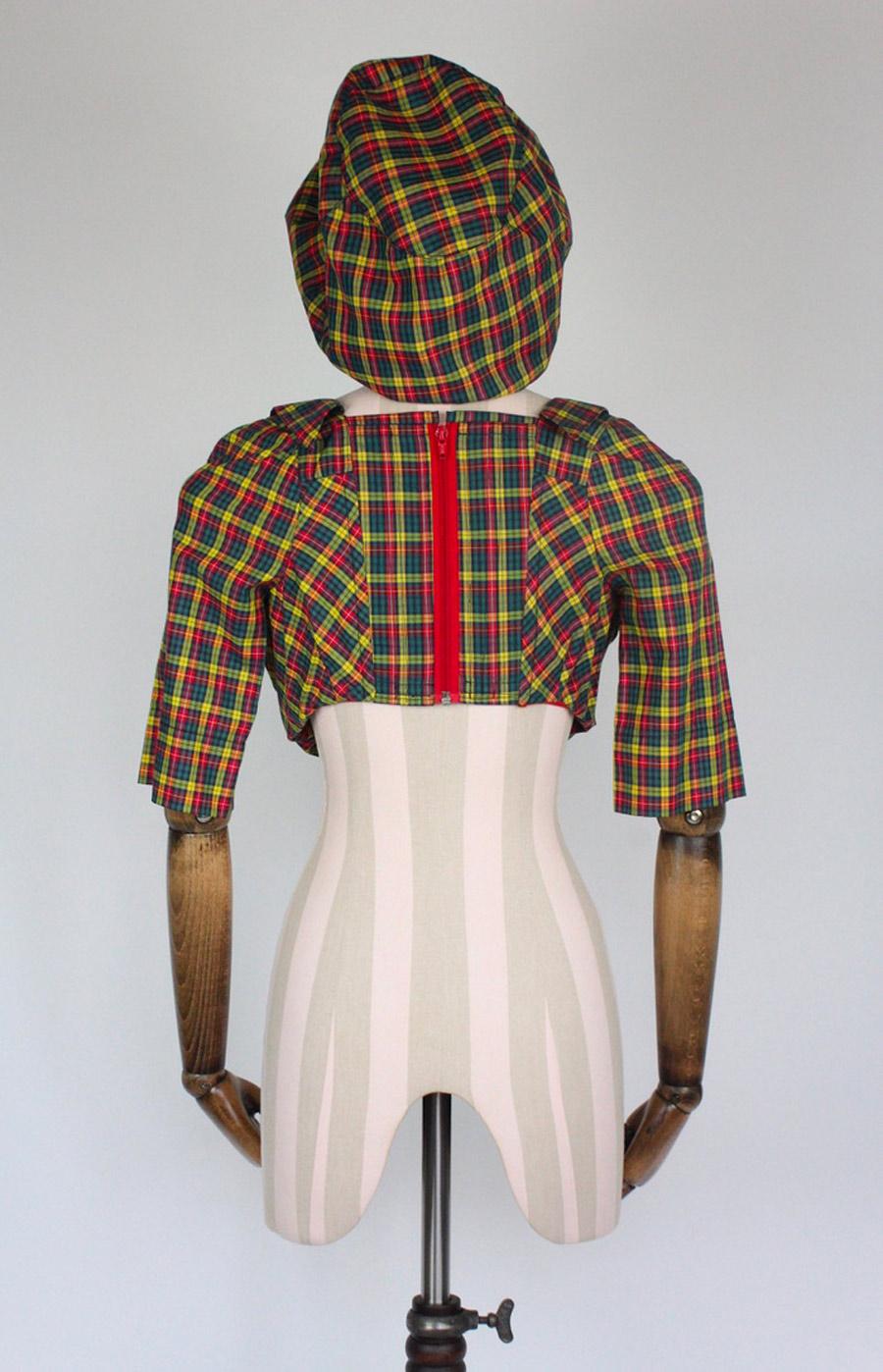 Women's Vivienne Westwood 1992 Corset and Beret