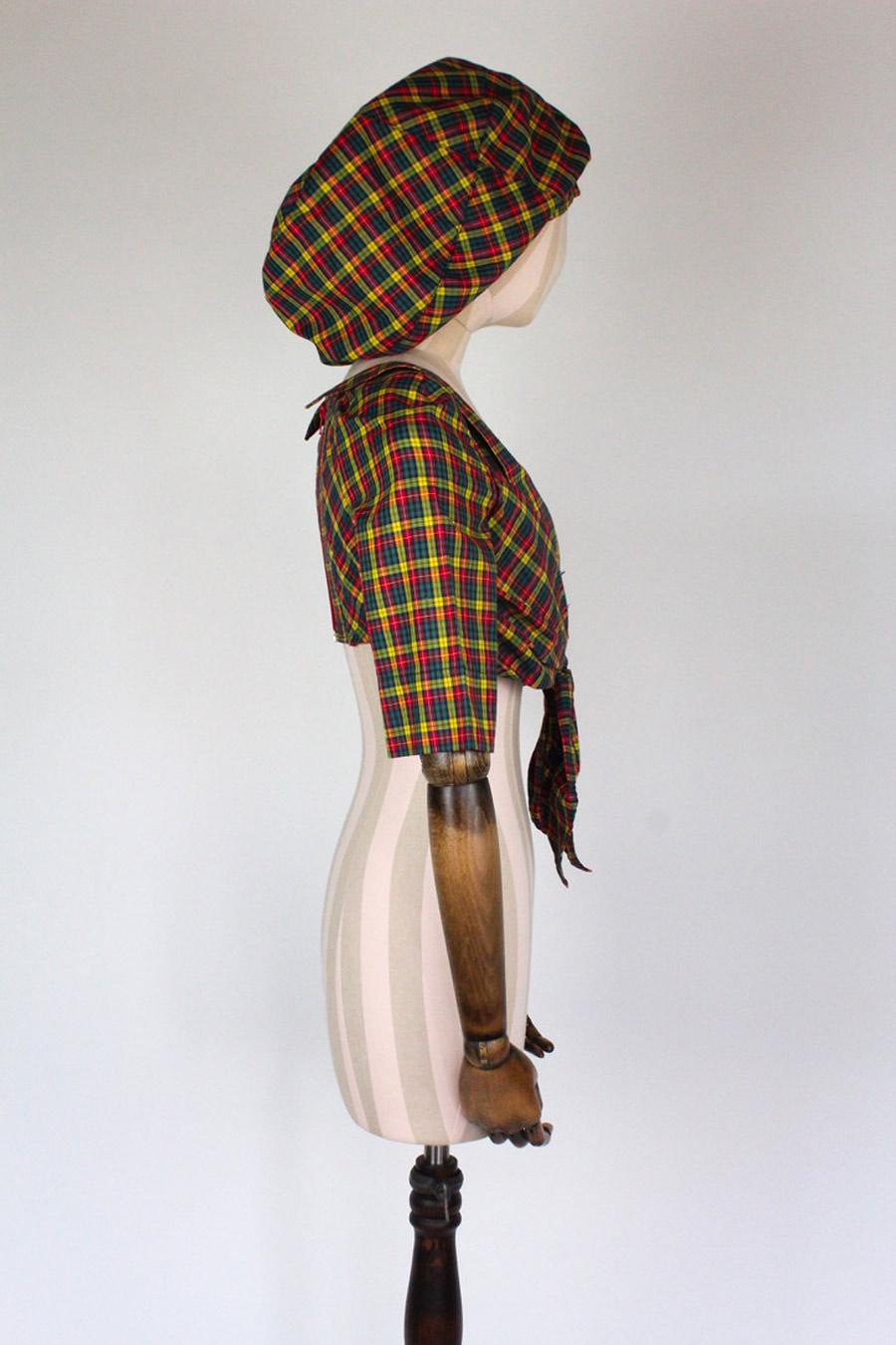 Vivienne Westwood 1992 Corset and Beret 1