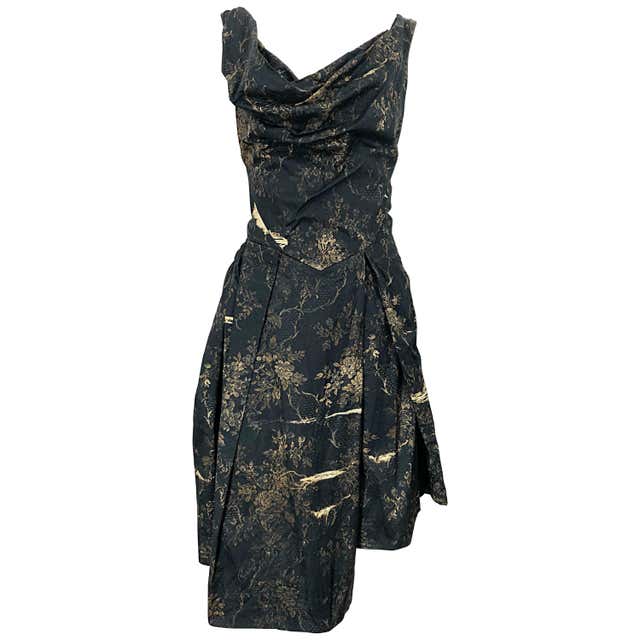 Women's vintage floral print asymmetric hooded dress Clearance