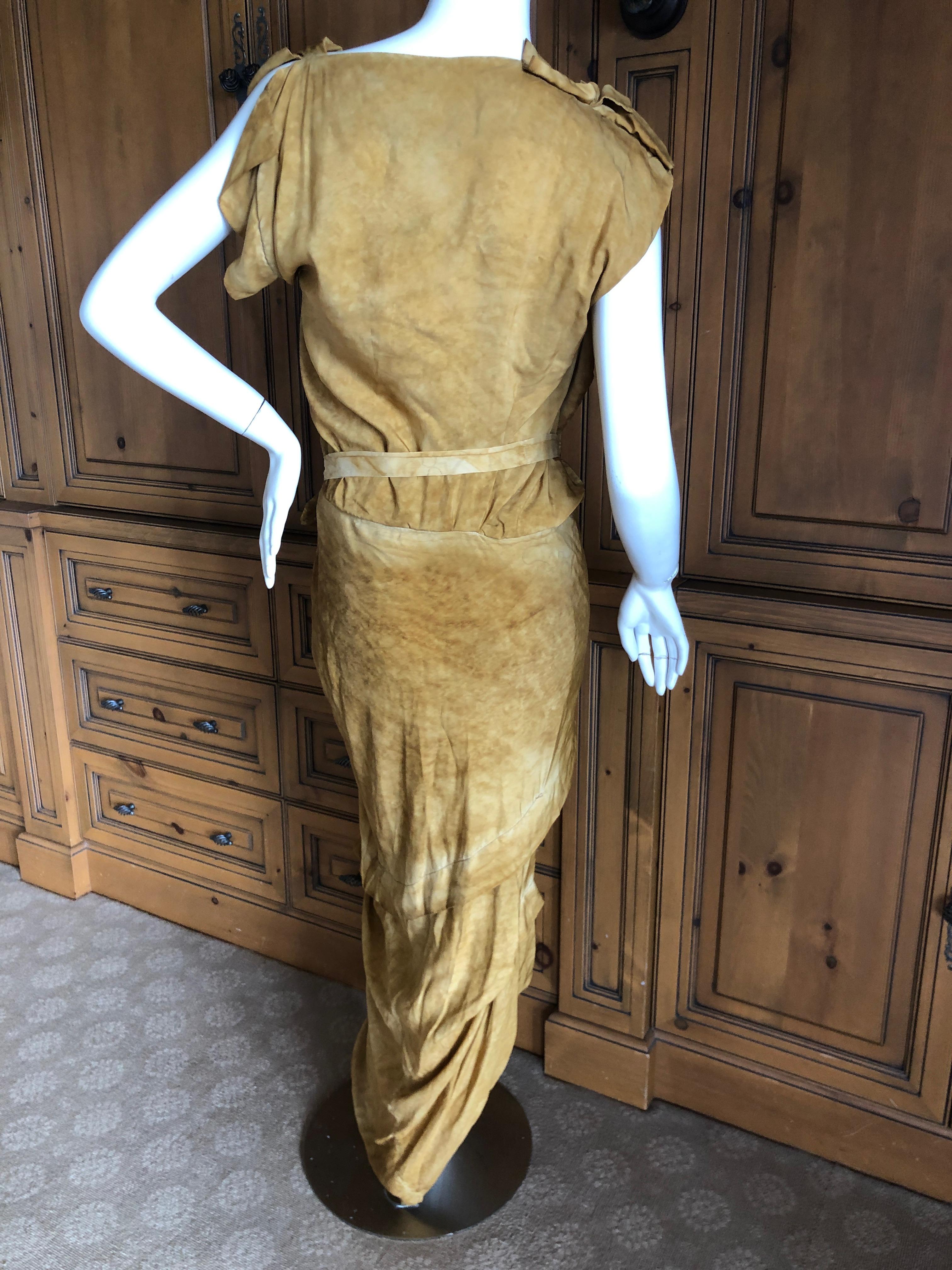 Vivienne Westwood 2012 Gold Label Draped Goddess Dress New with Tags For Sale 3
