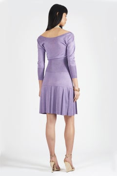 Vivienne Westwood 2012 Purple Metallic Dress
