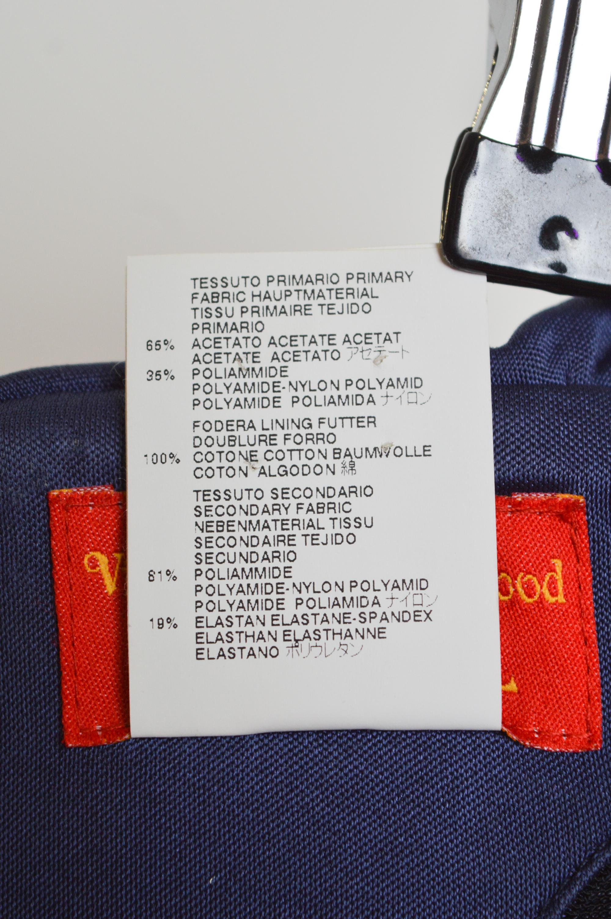 Vivienne Westwood 2012 Red Label Lotus Blue Corset Draped Cocktail Mini Dress 6