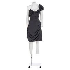 VIVIENNE WESTWOOD 90's Iconic one-sleeve draped bustier dress
