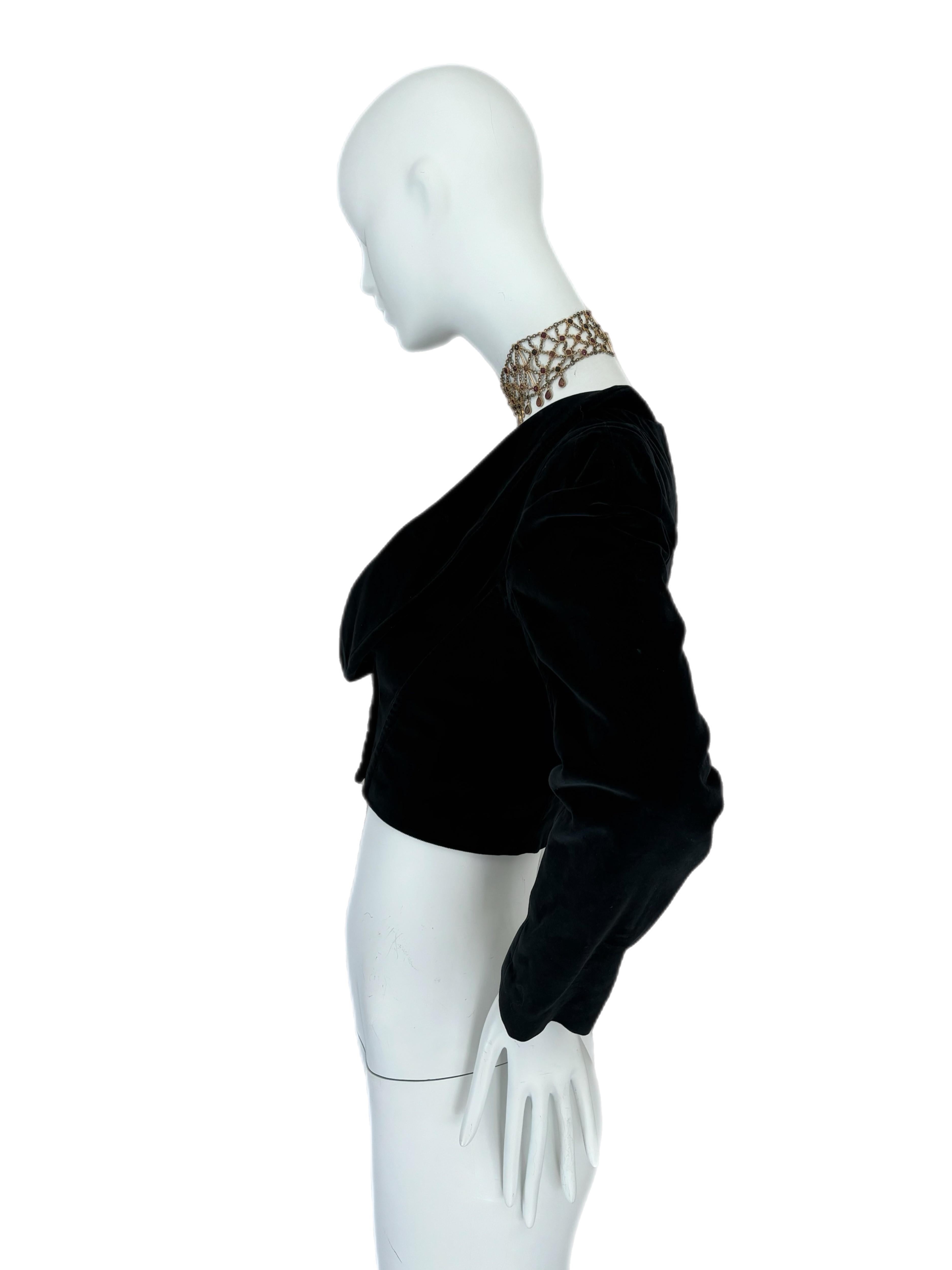 Women's VIVIENNE WESTWOOD 90's Vintage Boned Corset w. Belt and Orb Buttons Cropped
