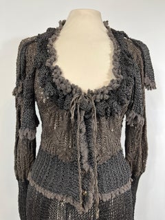 Vivienne Westwood 93 Anglomania Metallic Yarn Suit