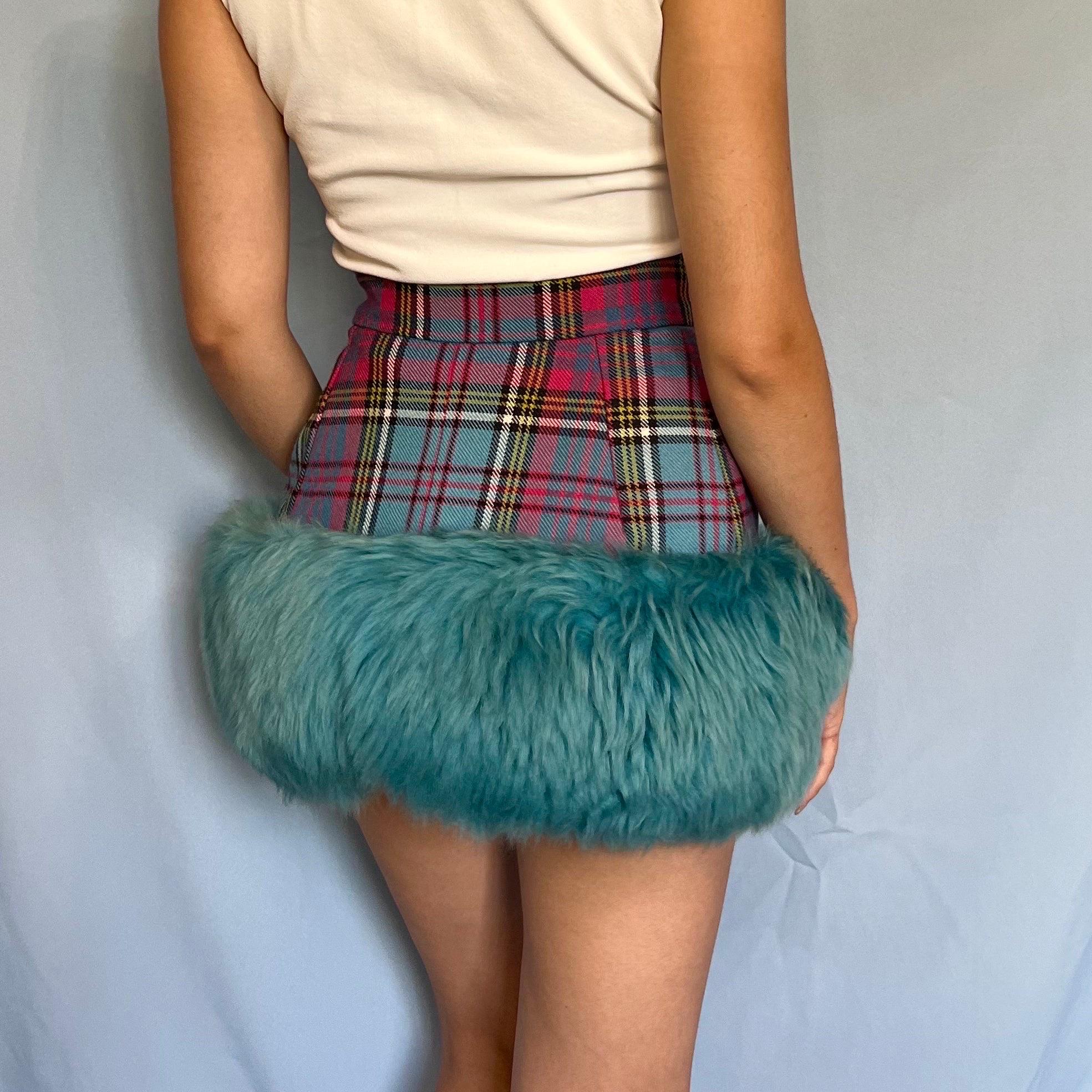 vivienne westwood fur skirt