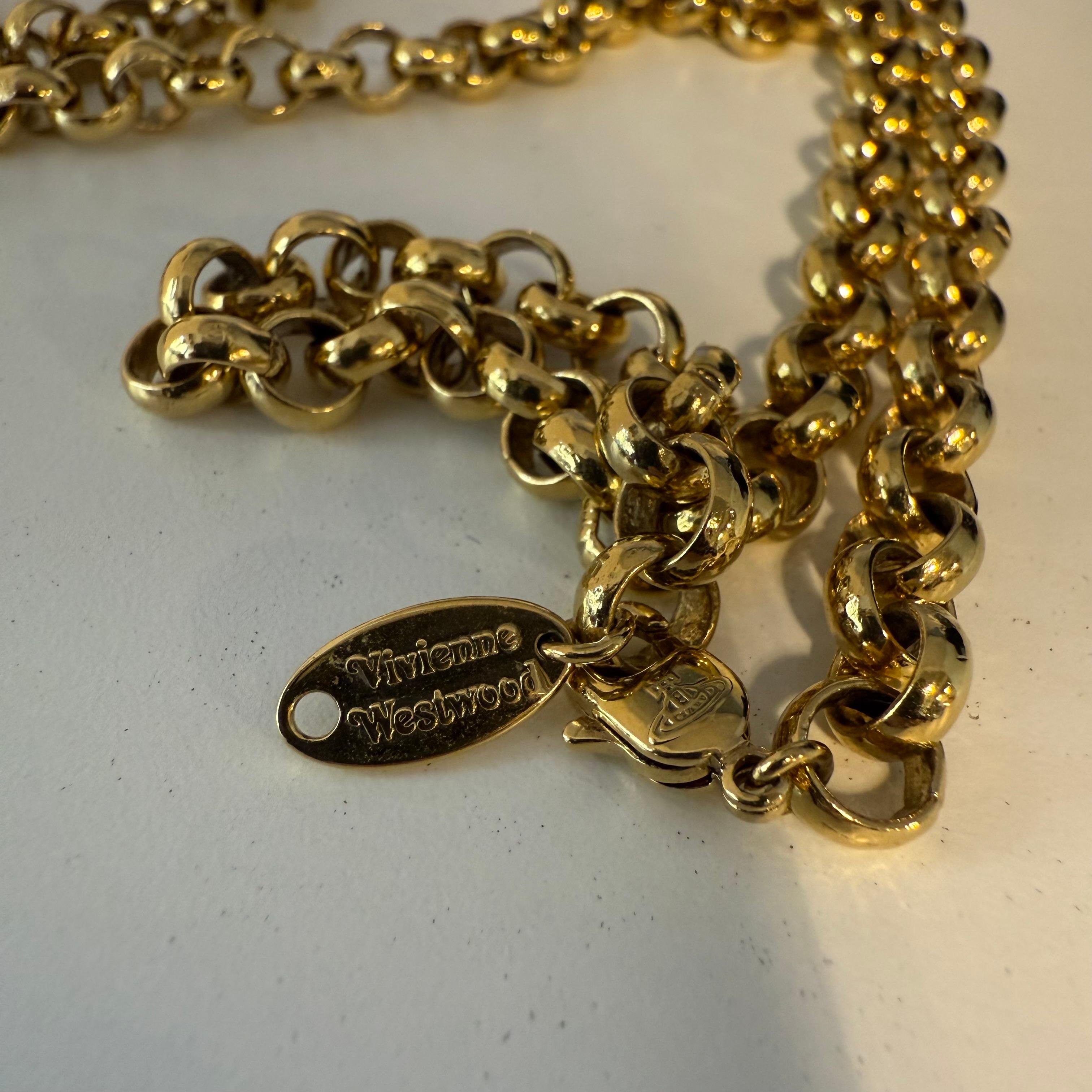 Vivienne Westwood Acorn Chain Necklace in vendita 2