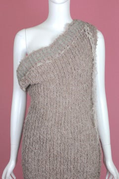 Vivienne Westwood Alpaca  Fur Dress, Gold Label AW15, Size OS