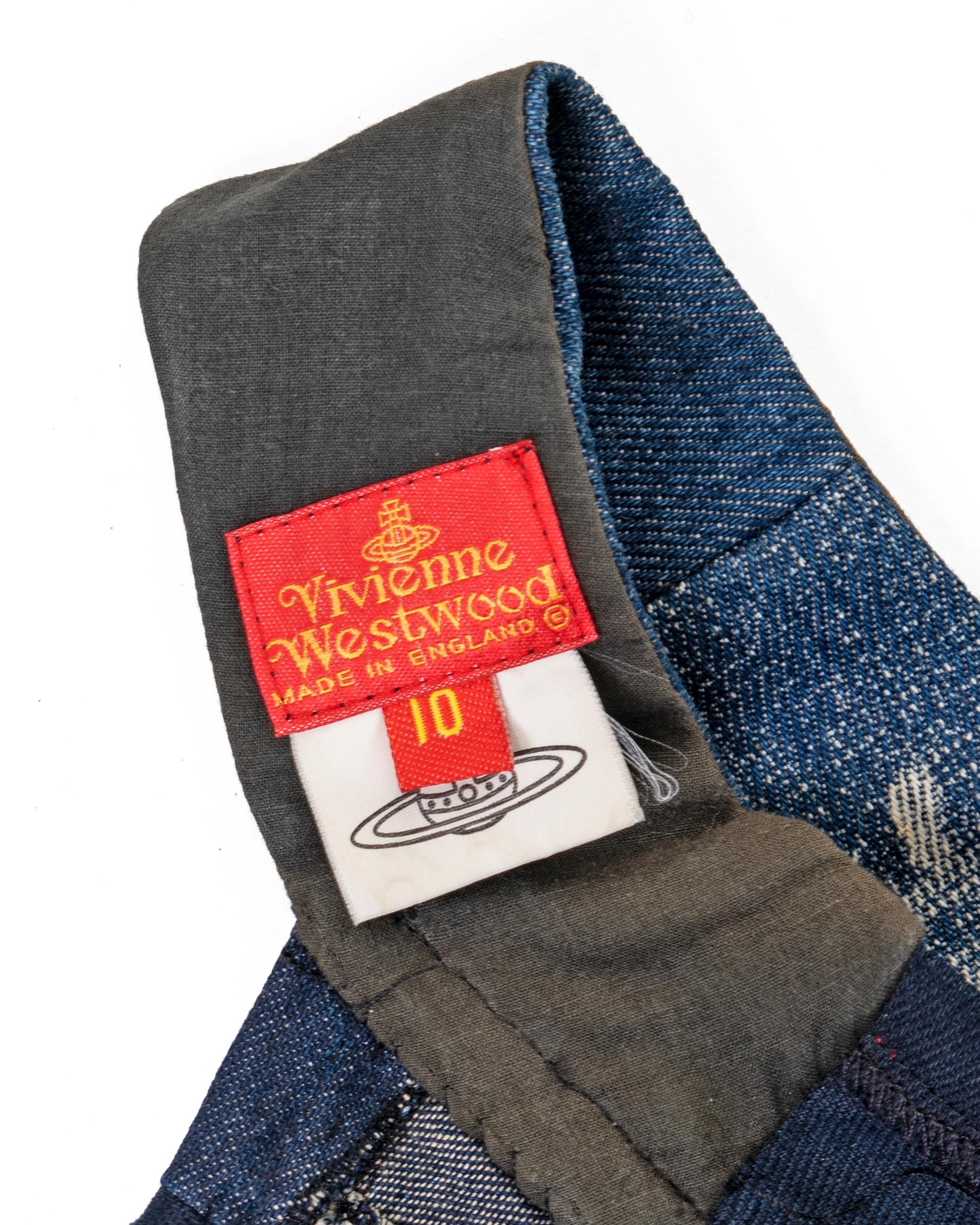 Vivienne Westwood 'Always on Camera' denim corset, fw 1992 5