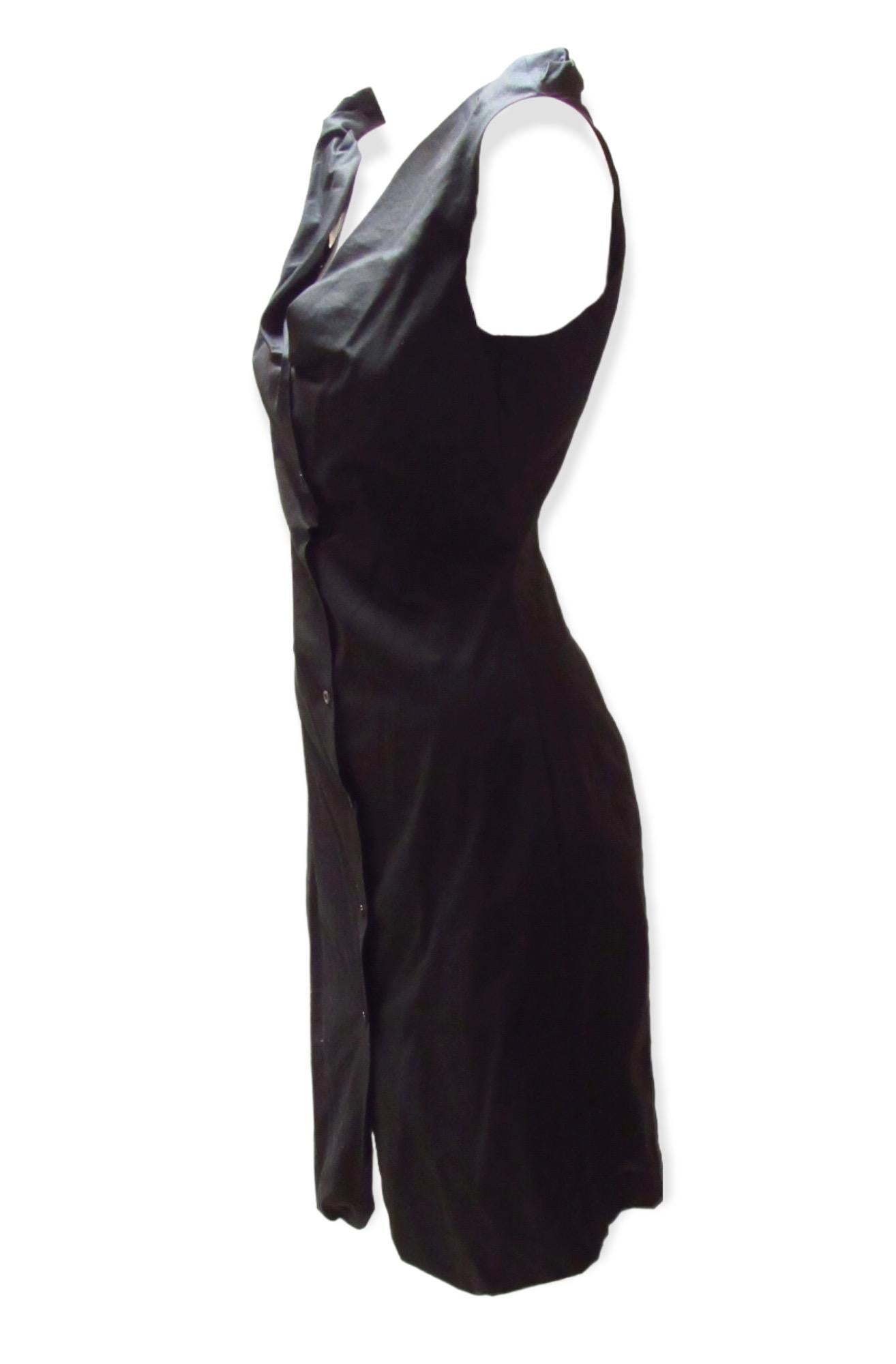 Noir Vivienne Westwood Anglomania - Robe noire à empiècements en vente