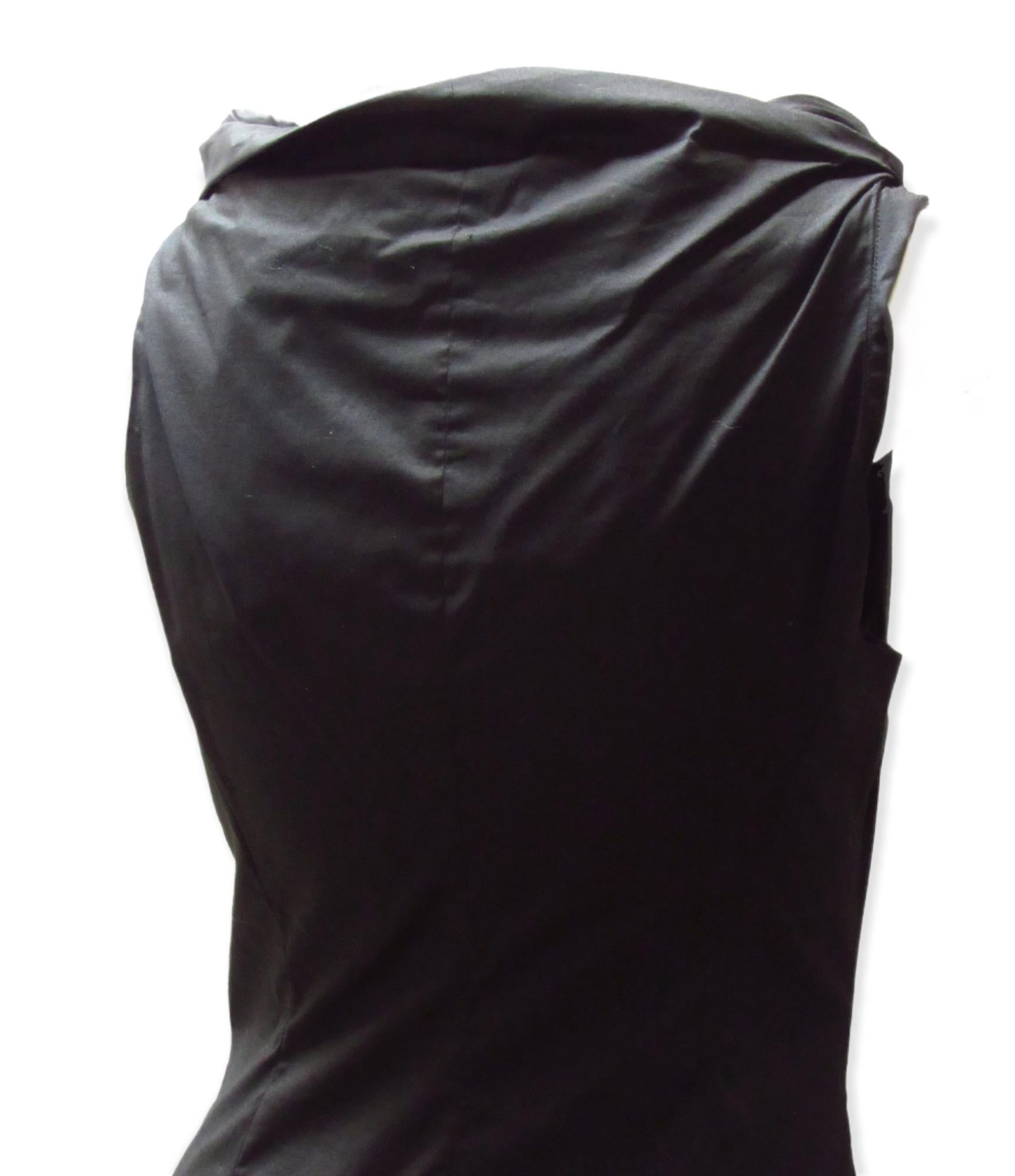 Vivienne Westwood Anglomania - Robe noire à empiècements en vente 3