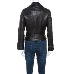 Vivienne Westwood Anglomania Black Leather Jacket M