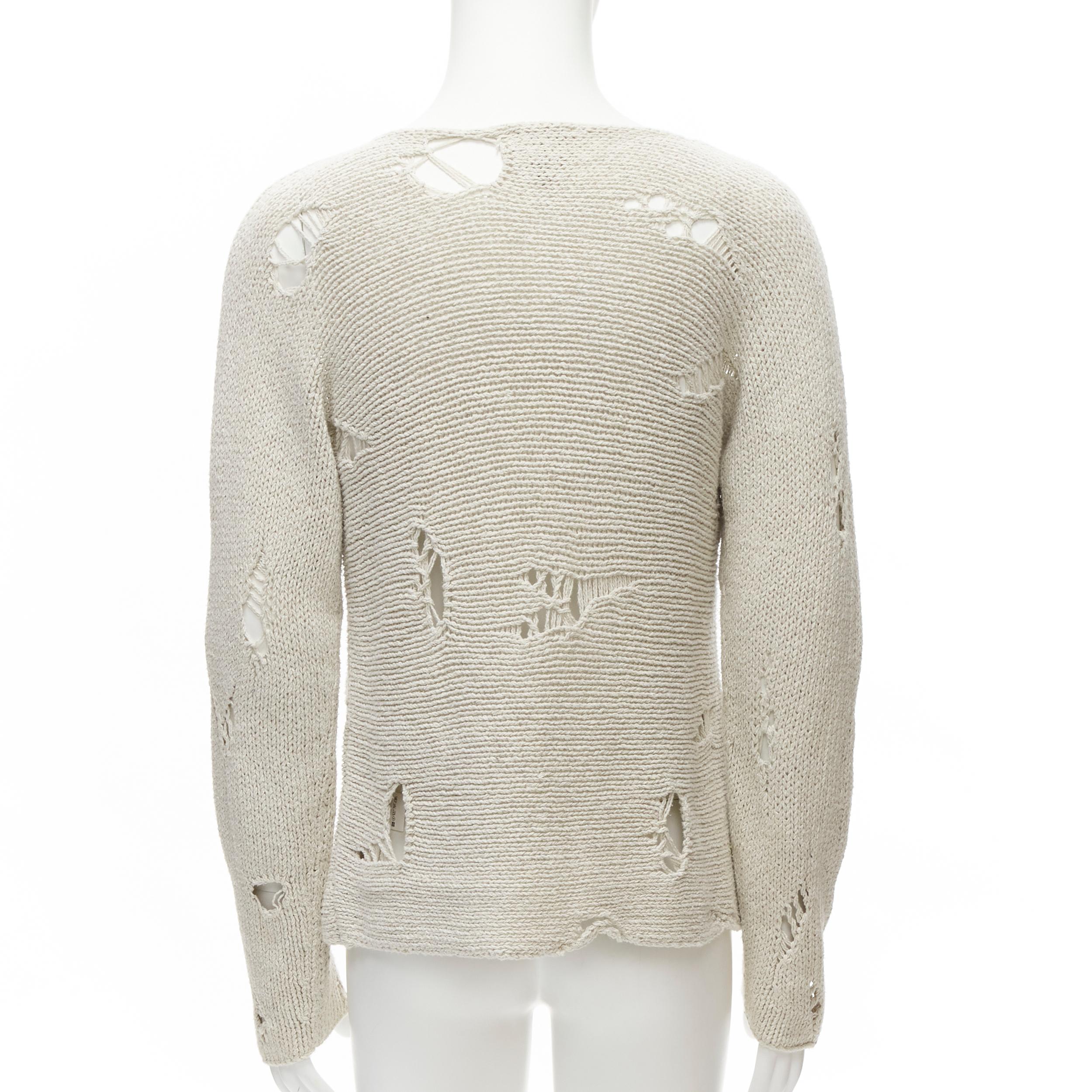VIVIENNE WESTWOOD ANGLOMANIA Broken Knit heavy distressed VIVIENNE WESTWOOD ANGLOMANIA Broken Knit heavy distressed
