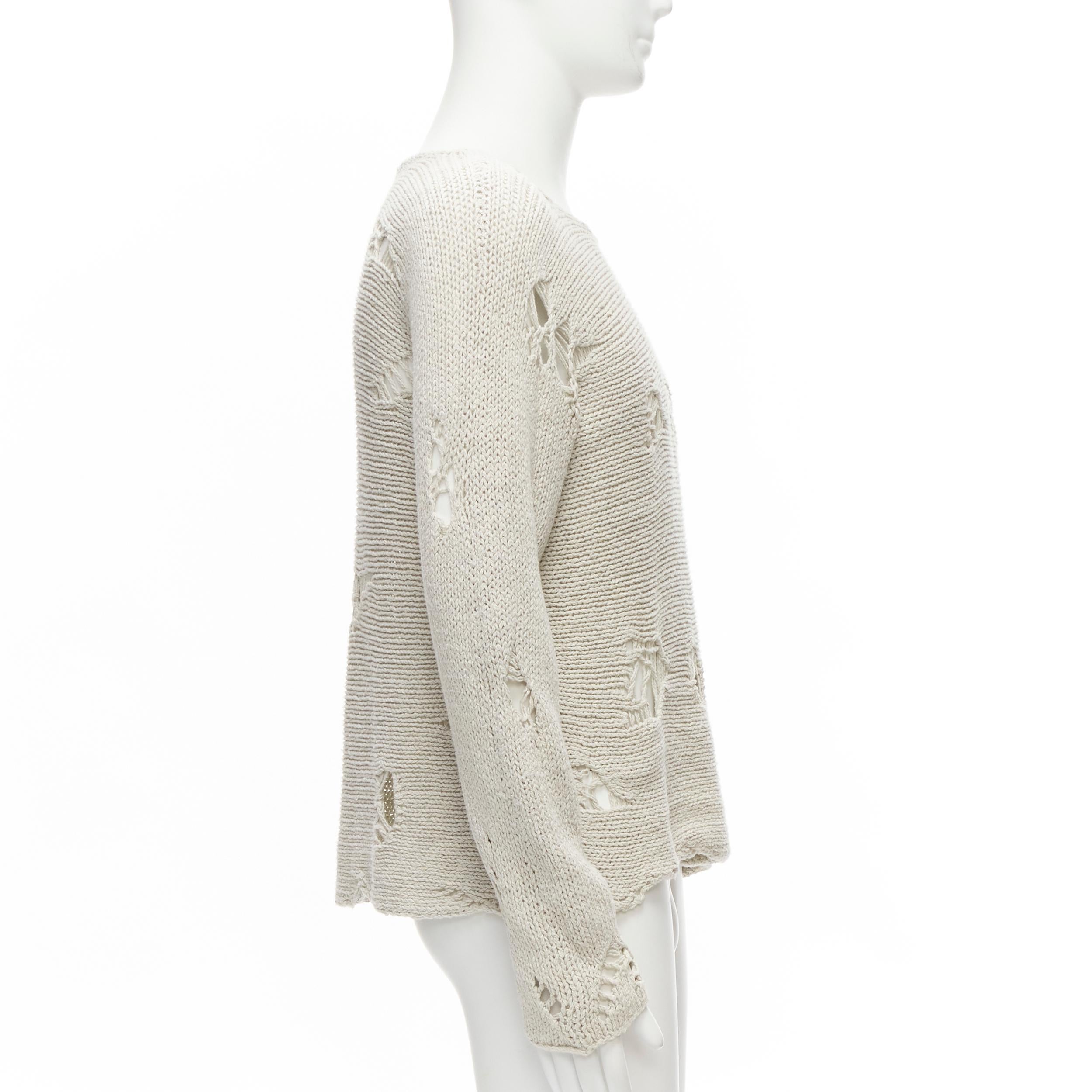 VIVIENNE WESTWOOD ANGLOMANIA Broken Knit heavy distressed VIVIENNE WESTWOOD ANGLOMANIA Broken Knit heavy distressed