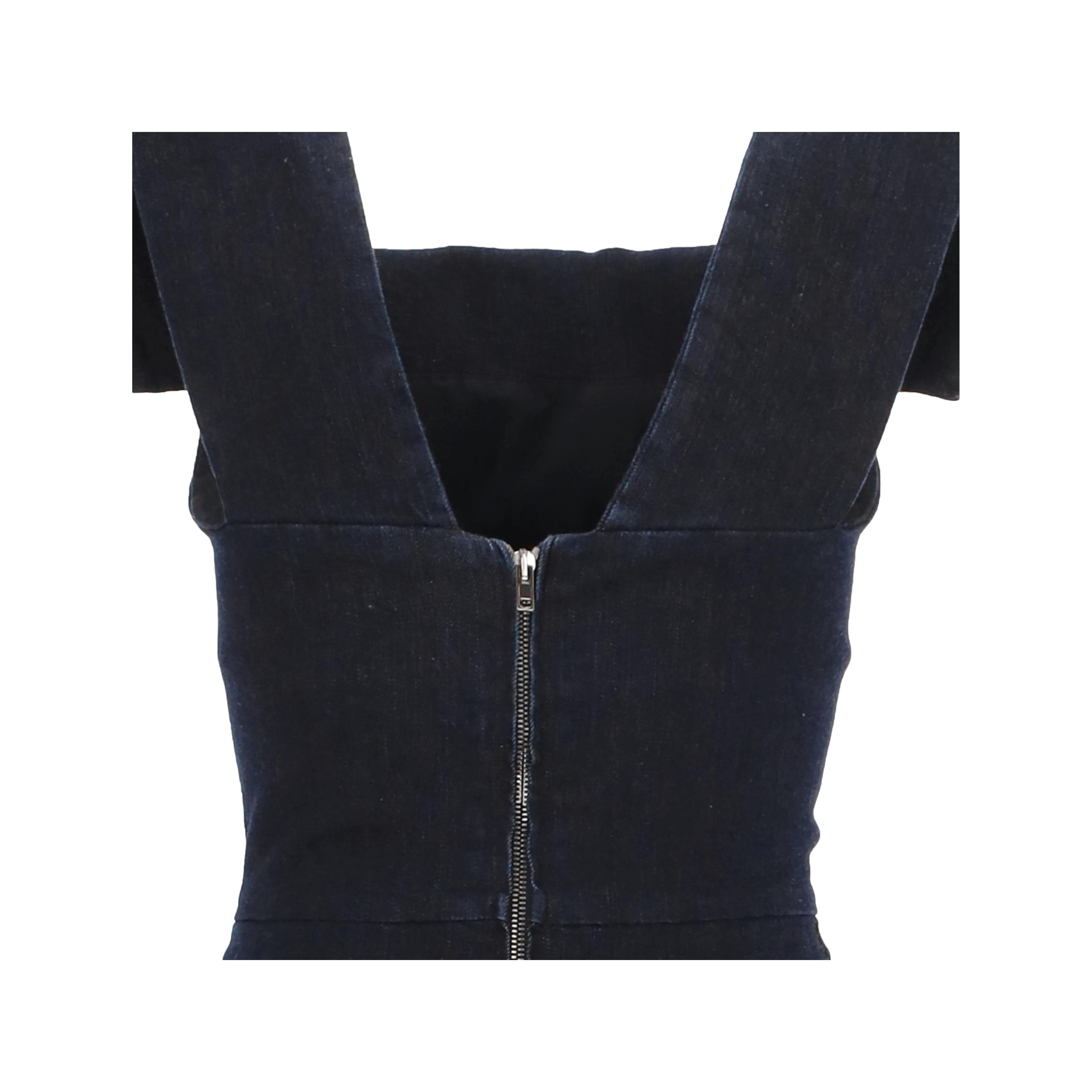 Vivienne Westwood Anglomania Denim Dress For Sale 1