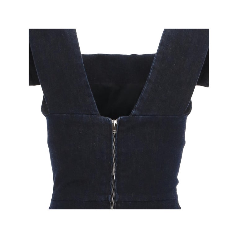 Vivienne Westwood Anglomania Denim Dress For Sale at 1stDibs