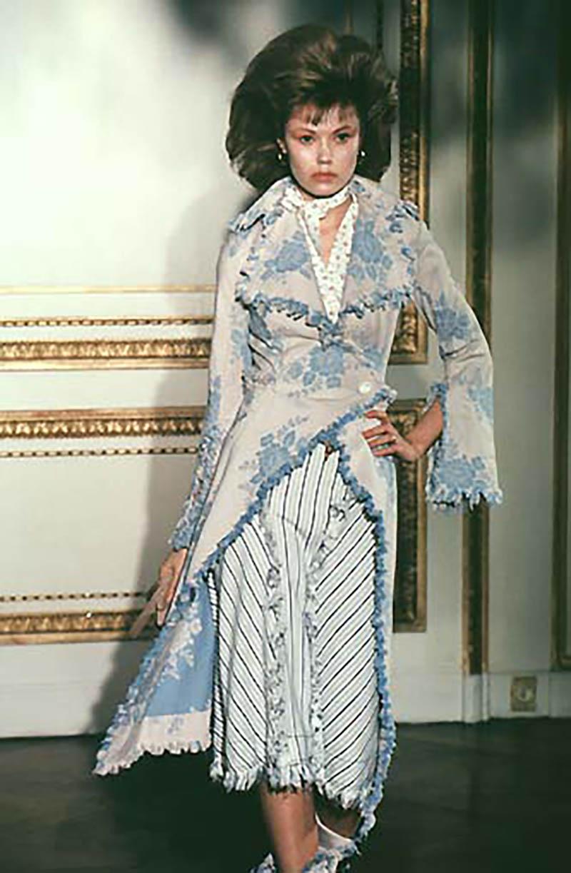 Vivienne Westwood Anglomania Denim Zweiteiliger Anzug, A/W 1998 im Angebot 7