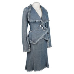 Vivienne Westwood Anglomania Denim Two-Piece Suit, A/W 1998