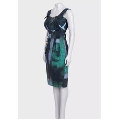 Vivienne Westwood Anglomania – Figurbetontes grünes Kleid, IT42, M
