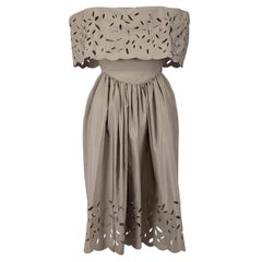 Vivienne Westwood Anglomania Grey Off-the-Shoulder Dress Size S Vivienne Westwood Anglomania Grey Off-the-Shoulder Dress Size S