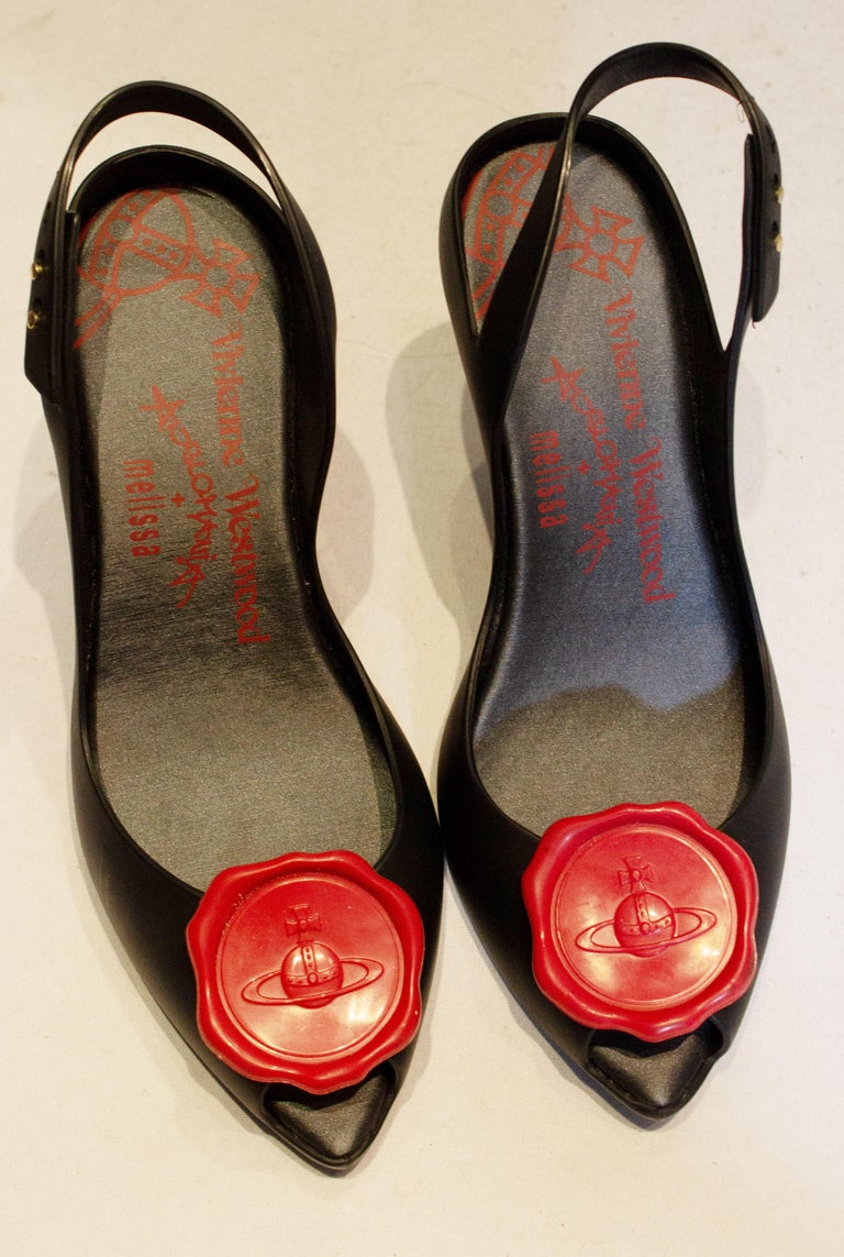 Vivienne Westwood Anglomania-Schuhe mit Peep Toe bei 1stDibs