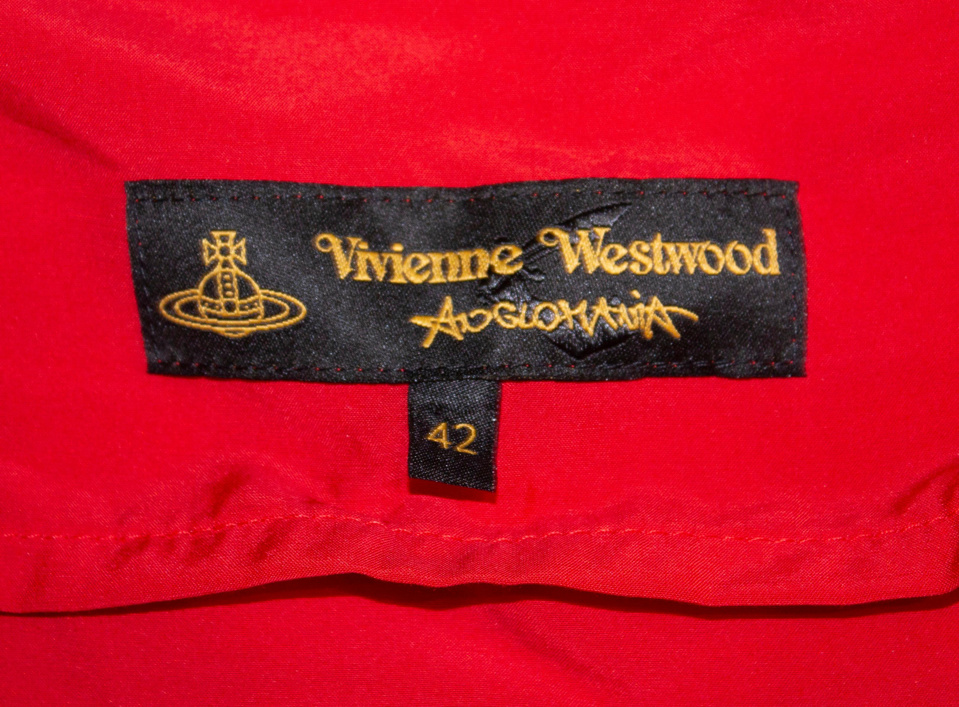 Vivienne Westwood Anglomania Red Top 1