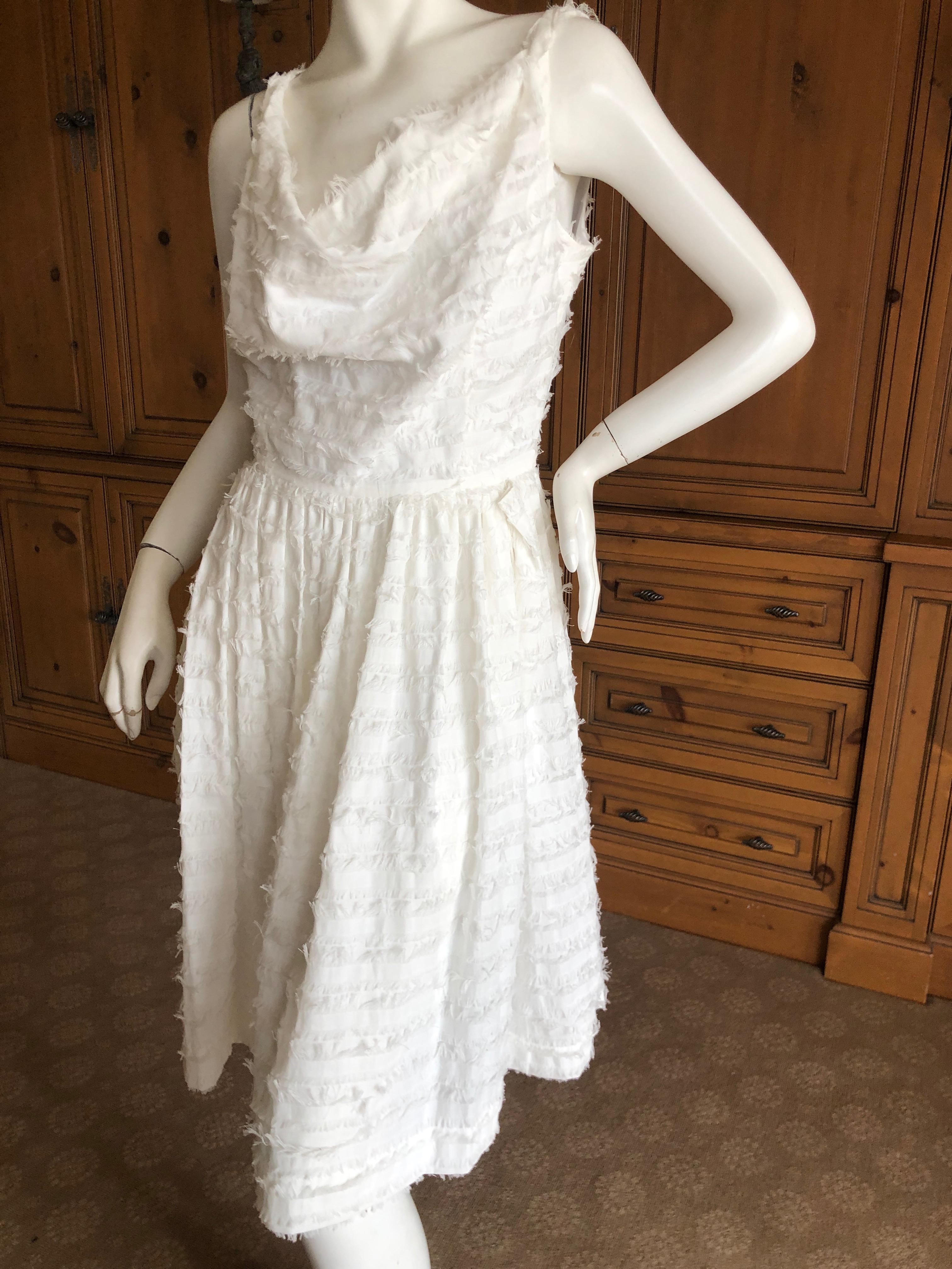 Vivienne Westwood Anglomania White Cotton 