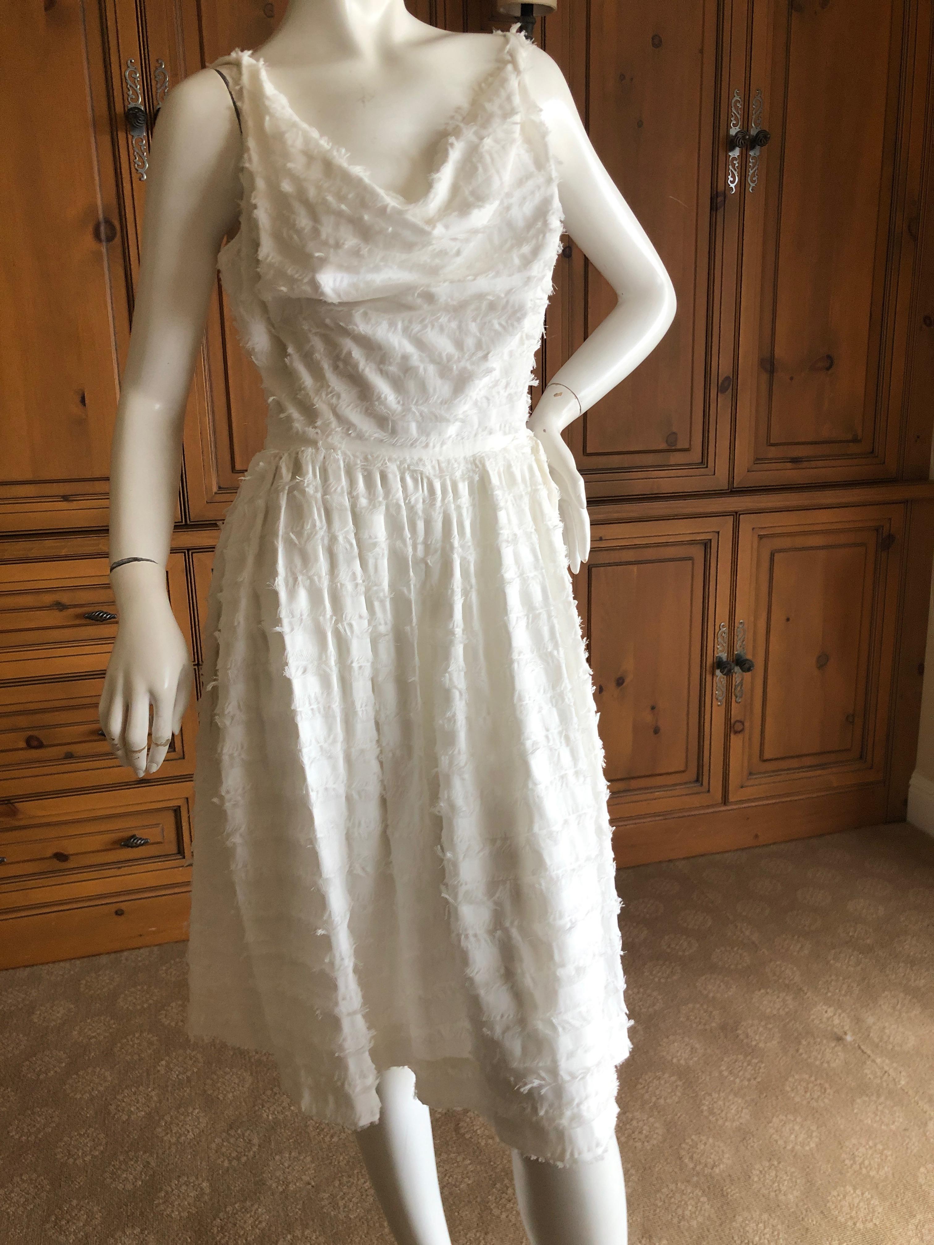 vivienne westwood white dress