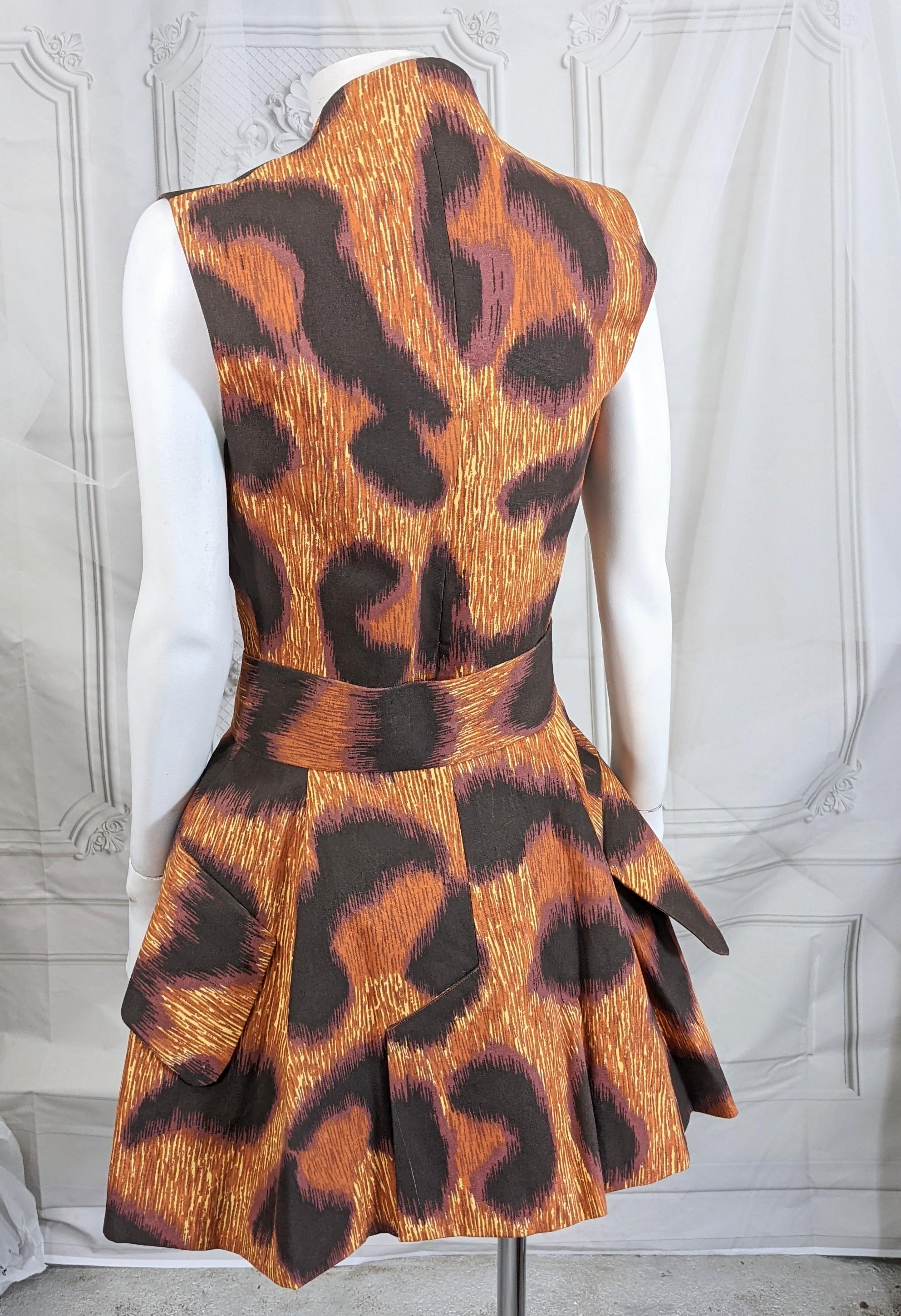 Vivienne Westwood Animal Print Skirt Suit In Excellent Condition In New York, NY