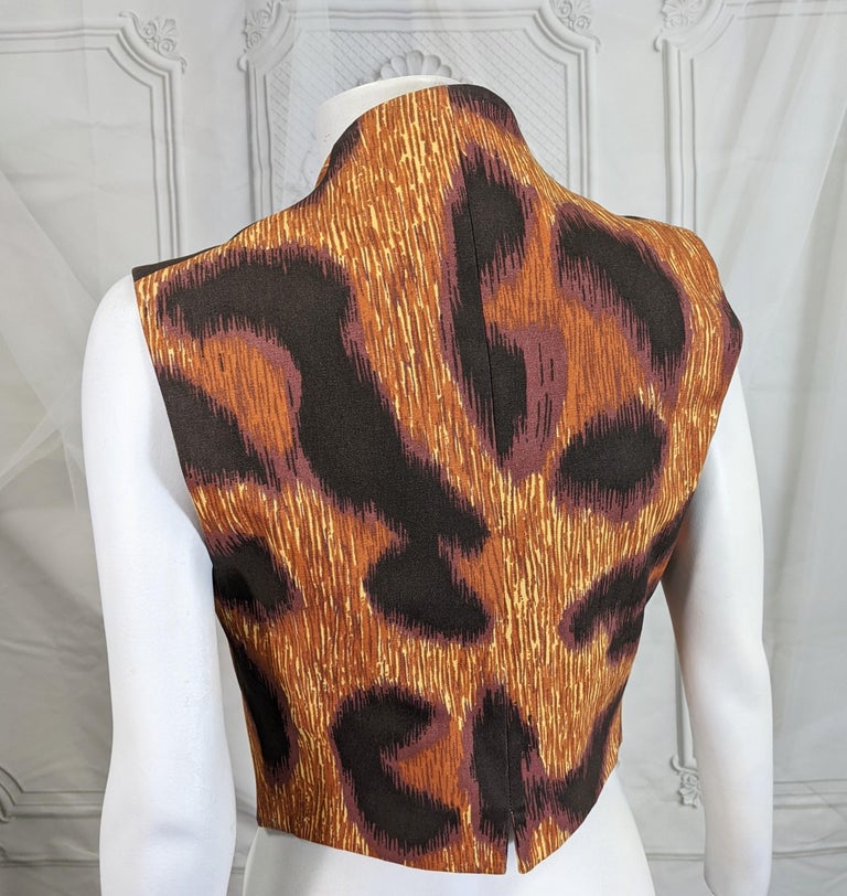 Vivienne Westwood Animal Print Skirt Suit For Sale at 1stDibs