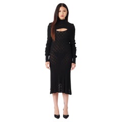 Vivienne Westwood „Bella“ Schwarzes gestricktes Korsettkleid