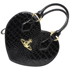 Vivienne Westwood Black Chancery Bag with Strap, 2012