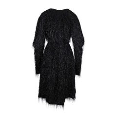 Vivienne Westwood Black Dress with Glitter Fringes- '10s